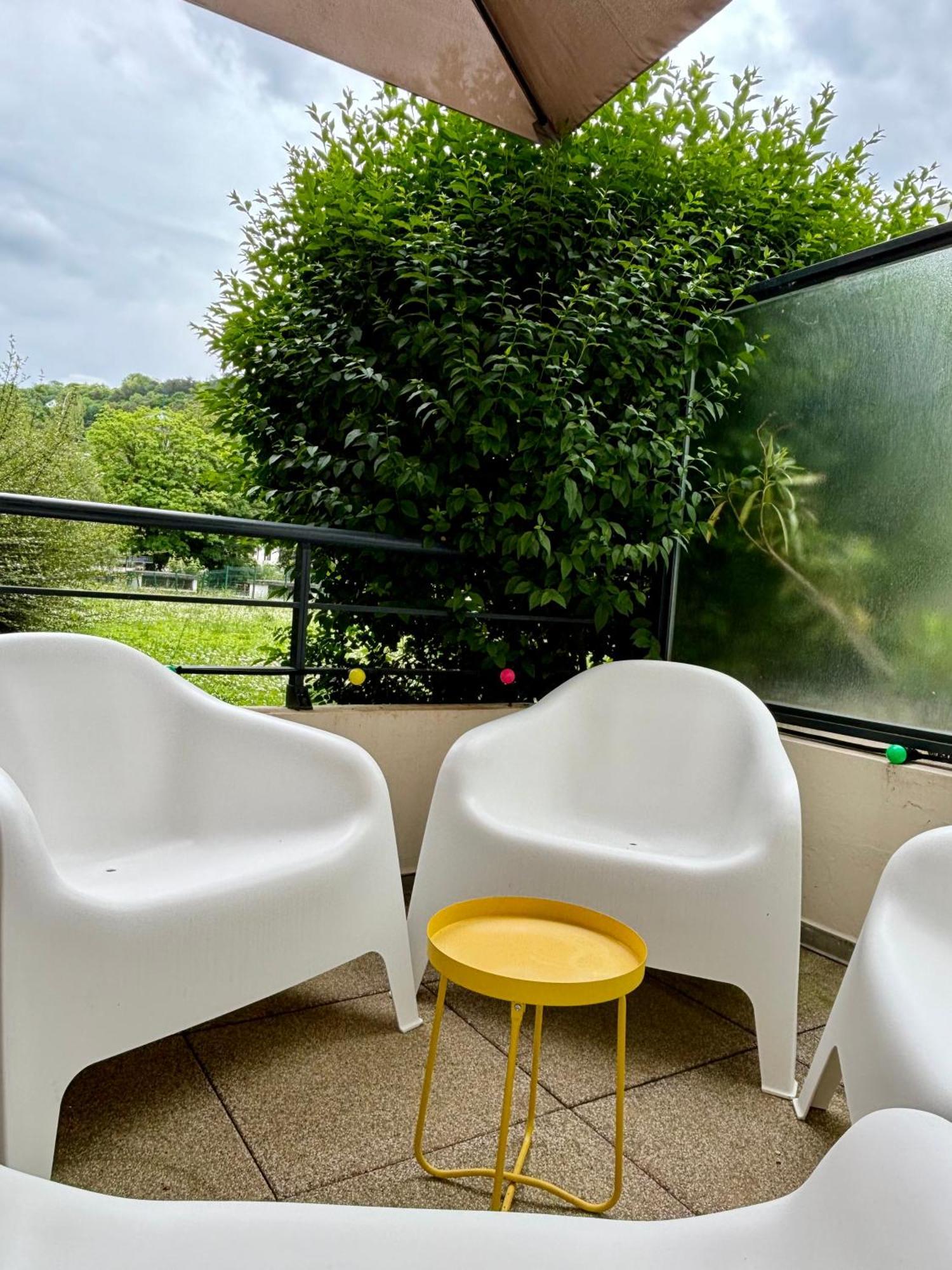 Appartement Proche Centre Parking & Terrasse Besançon Eksteriør bilde